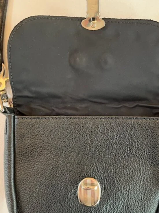 HARLEY-DAVIDSON | Black Studded Leather Crossbody Bag-EUC - Picture 4 of 9